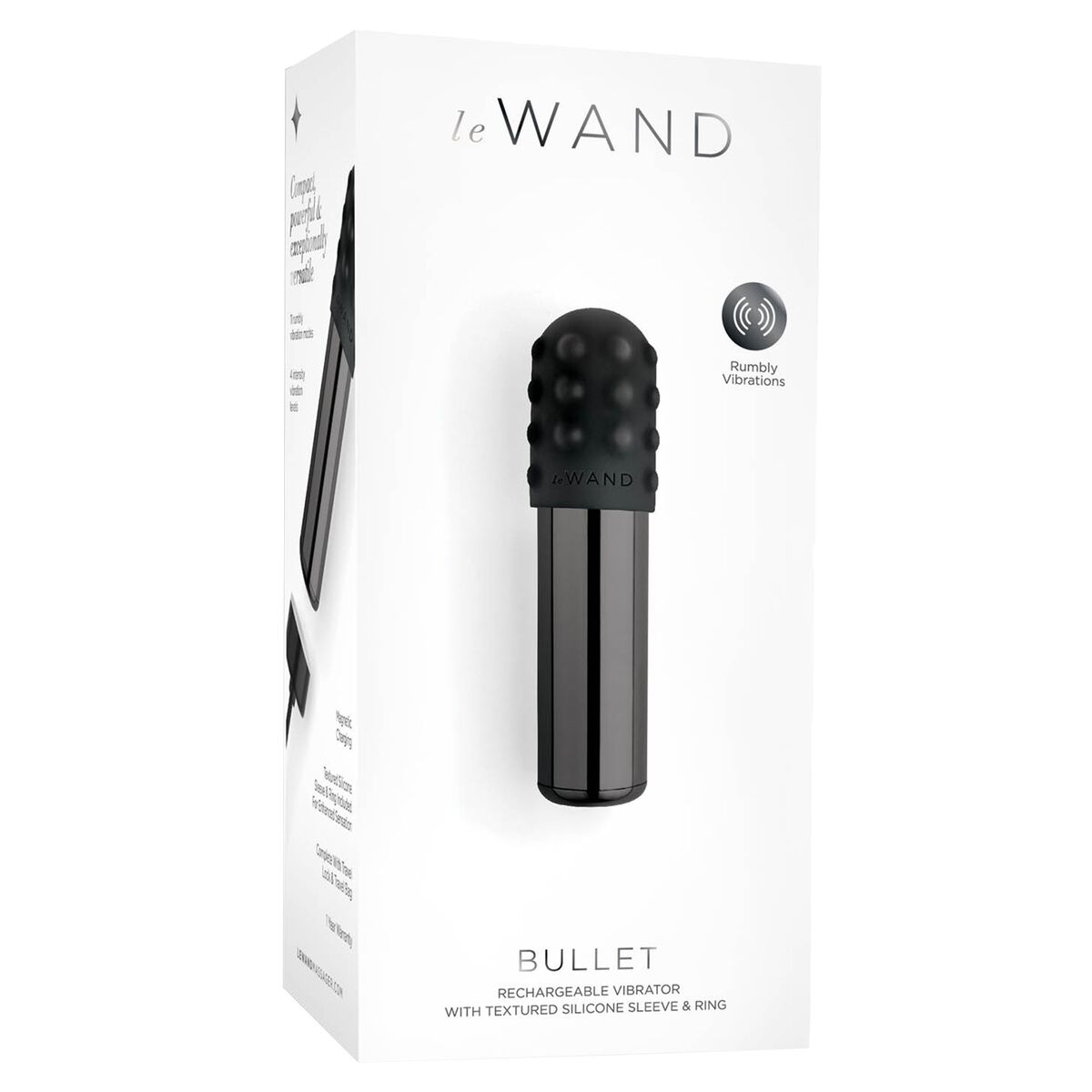 Kogel Vibrator Le Wand Bullet Zwart